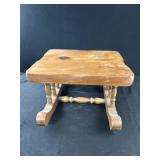 Wooden Rocking Stool