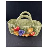 Valerie Ceramic Fruits Basket