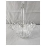 L.E.SMITH  Glass Vertical Rib Crystal Clear