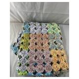 Beautiful Handmade Yo Yo Quilt