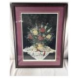 34x27" Gildas Basket Framed Art Print