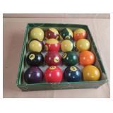 Belgium Billiard Pool balls 2 1/4"