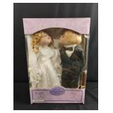 Vintage collectible porcelain dolls 13"