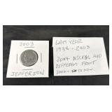 2003 Jefferson Nickel