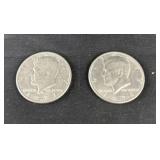 2 - 1971 Half Dollars
