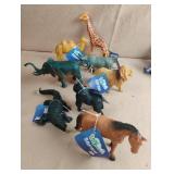 Toy safari animals