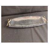Metal serving tray 15 x 6.5