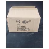 1000 ct 4x6x 2 mil plastic bags
