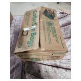 Case green core can liners collection bag