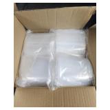 1000 ct 4x6x 2 mil plastic bags