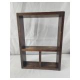 13.25 x 18 wooden shelf