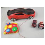 Fisher price train abc toy, new bright RC car,