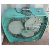 Vintage metal box fan 23"