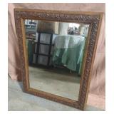 Wood carved mirror24.5 x 30.5