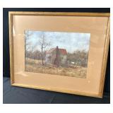 21x18" Homeplace Framed Painting Print