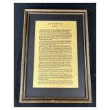 The Duck Hunter by Charles Dickey Framed 12x17"