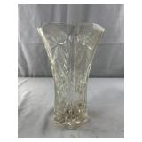 Press Cut Glass Vase