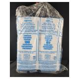 100 ct Styrofoam divided containers food service