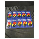Lot of 10 battery terminal protectors justice
