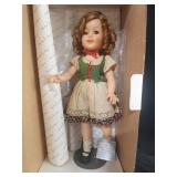 Vintage Danbury Mint Heidi Shirley Temple 17.5"