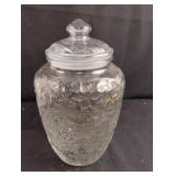 Vintage Fantasia 2 pc. Crystal Canister