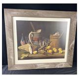Framed Still Life Art by Robert Smith - 27x24"