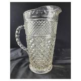 Anchor Hocking Wexford 64oz Pitcher Vintage 9.5"