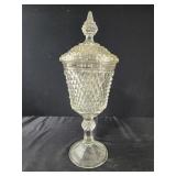 Vintage Indiana Tiara Clear Glass Diamond Point