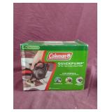 Coleman quick pump with 12V car adapter with air
