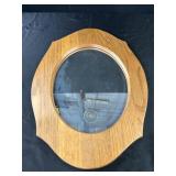 Wooden Oval Mirror - 22 Long 16 Wide