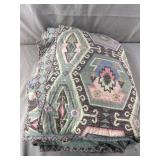 2 Thick Quilt Native American Pattern