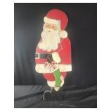 28" Wooden Santa decoration
