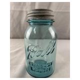 Blue Ball Jar No. 10 Perfect Mason
