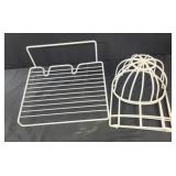 Hat washing holder,coated metal rack
