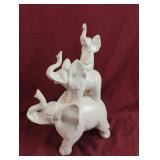 Elephant statue 13.5" tall