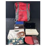 Lot of Pocket Books and Hand Bags