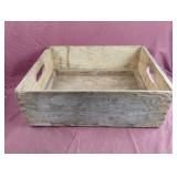 Handmade wood box 19 x 6.5 x 15