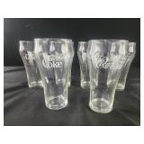 6 Vintage Enjoy Coca Cola Enjoy Coke Glasses 6ï¿½