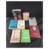 Assorted historical books, Lincoln,  Washington,