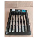 Stainless steel dinner knives. 36 pieces