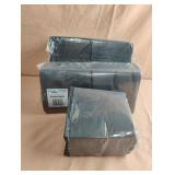 Black beverage napkins 9.5 x 9.5. 2 ply. 700