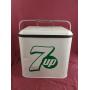 Vintage 7up cooler 14 x 14 x 11