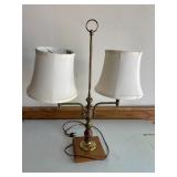 Double Side Table Lamp - Center Stem is 23"
