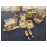 K cups, and filters, scoops, and more coffee lot