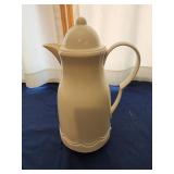 Ekco White Carafe thermos