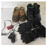 Lot of Boots Size 11, Hunting Gloves (Cabelaï¿½s),