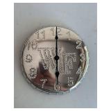 Wake Forest Bottle Cap Style Punched Clock