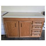Kitchen Cabinet w/ Countertop 50ï¿½"L 25ï¿½"W 37"T