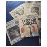 Vintage Newspapers and Saturday Evening Post