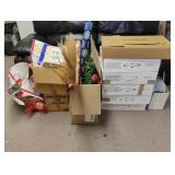 Christmas decor, wrapping paper, bags and more